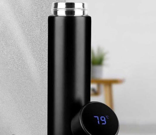 LED Temperature Display Smart Thermos – 500ML Stainless Steel Hot & Cold Bottle